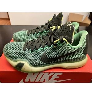 Nike Kobe X Vino Poison Green Sequoia Volt